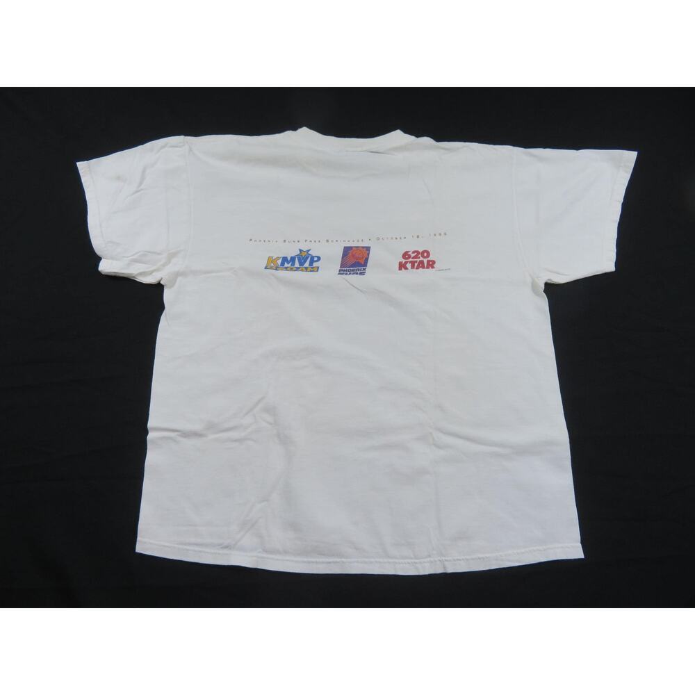 Jason Kidd Phoenix Suns Free Scrimmage 1999 T-Shirt, Double-Sided, White Sz XL - Picture 3 of 8